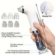 USB Rechargeable Pore Cleaner - Electric Device for Facial Cleansing