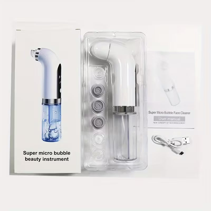 USB Rechargeable Pore Cleaner - Electric Device for Facial Cleansing