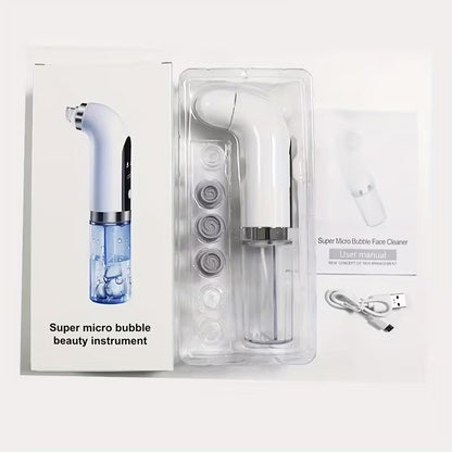USB Rechargeable Pore Cleaner - Electric Device for Facial Cleansing